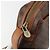 Céline Borsa a Spalla CELINE Macadam Canvas PVC Pelle Marrone Oro Auth 187894 D'oro - vista 9