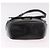 Céline CELINE Circle Schultertasche Leder Schwarz Gold Auth 189175 Golden - Ansicht 5