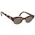 Gafas de sol CHANEL COCO Mark de plástico Marrón Oro CC Auth 189997M Castaño Dorado