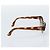 Gafas de sol CHANEL COCO Mark de plástico Marrón Oro CC Auth 189997M Castaño Dorado - vista 3