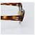 Gafas de sol CHANEL COCO Mark de plástico Marrón Oro CC Auth 189997M Castaño Dorado - vista 4