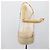 Borsa a Spalla SAINT LAURENT in Pelle Beige Oro Auth bs35833 D'oro - vista 24