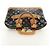 LOUIS VUITTON Borsa Monogram Multicolor Alma Black M92646 LV Auth BA13683SAV Nero - vista 6