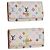 LOUIS VUITTON Multicolor Multicles 4 Key Case 2 Set White LV Auth bs35901 Bianco