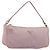 PRADA Accessory Pouch Nylon Pink Silver Auth 189497 Silvery