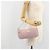 PRADA Accessory Pouch Nylon Pink Silver Auth 189497 Silvery - view 22