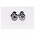 LOUIS VUITTON Taiga Gemelli Ardoise Silver M30566 Auth bs35759 Argento Grigio - vista 20