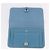 Hermès Portafoglio HERMES Dogon GM in pelle Togo Blu Argento Auth 190177M - vista 8