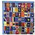 Hermès Carré 90 Sciarpa "En Voyage" Seta Blu Autentica 190238M - vista 2