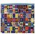Hermès Carré 90 Sciarpa "En Voyage" Seta Blu Autentica 190238M - vista 3