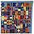 Hermès Carré 90 Sciarpa "En Voyage" Seta Blu Autentica 190238M - vista 4
