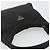 Pochette PRADA in nylon nero con dettagli argento Auth 186598 - vista 6