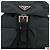 Zaino PRADA Nylon Verde Argento Auth BA13603A - vista 9