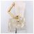 Hermès Borsa Kelly HERMES in vinile Vinyl Clear Gold Auth bs35913 D'oro - vista 20