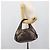 Borsa a mano Salvatore Ferragamo in pelle argento Auth ka5023 - vista 24