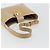 Borsa a tracolla Salvatore Ferragamo Gancini in pelle beige oro Auth ka4982 D'oro - vista 7