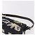 Borsa FENDI Mamma Baguette in denim con ricamo floreale blu navy e argento Auth 190100SAM - vista 14