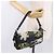 Borsa FENDI Mamma Baguette in denim con ricamo floreale blu navy e argento Auth 190100SAM - vista 27