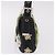 Borsa FENDI Mamma Baguette in denim con ricamo floreale blu navy e argento Auth 190100SAM - vista 3