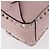 VALENTINO Studs Backpack Leather Pink Gold Auth BA13535 Golden - view 18