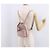 VALENTINO Studs Backpack Leather Pink Gold Auth BA13535 Golden - view 25