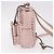 VALENTINO Studs Backpack Leather Pink Gold Auth BA13535 Golden - view 3