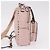 VALENTINO Studs Backpack Leather Pink Gold Auth BA13535 Golden - view 4