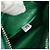 Borsa PRADA in pelle 2way Verde Argento Auth 189777SM - vista 11