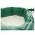 Borsa PRADA in pelle 2way Verde Argento Auth 189777SM - vista 14