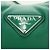 Borsa PRADA in pelle 2way Verde Argento Auth 189777SM - vista 20