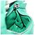 Borsa PRADA in pelle 2way Verde Argento Auth 189777SM - vista 23