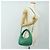 Borsa PRADA in pelle 2way Verde Argento Auth 189777SM - vista 25