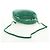Borsa PRADA in pelle 2way Verde Argento Auth 189777SM - vista 8