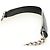 Borsa a Spalla con Catena PRADA in Pelliccia Nero Argento Auth 187435SAM - vista 14