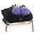 Borsa a Spalla con Catena PRADA in Pelliccia Nero Argento Auth 187435SAM - vista 6