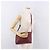 Céline Borsa a Spalla CELINE Macadam Pelle Bordeaux Oro Auth 189944 D'oro Bordò - vista 23