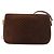 GUCCI Micro GG Canvas Schultertasche Wildleder Braun Gold Auth 189589 Golden - Ansicht 2