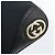 Borsa a Spalla GUCCI GG Canvas Nera Oro 169947 Auth 190317A Nero D'oro - vista 10