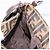 FENDI Zucca Canvas Mamma Baguette Tote Bag Black Brown Auth 189846A Marrone Nero - vista 19