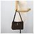 FENDI Zucca Canvas Mamma Baguette Tote Bag Black Brown Auth 189846A Marrone Nero - vista 24