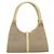 Bolso de Hombro GUCCI Lona y Cuero Beige Oro 002 1067 Auth 188585A Dorado - vista 2