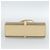 Bolso de Hombro GUCCI Lona y Cuero Beige Oro 002 1067 Auth 188585A Dorado - vista 5