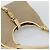 Bolso de Hombro GUCCI Lona y Cuero Beige Oro 002 1067 Auth 188585A Dorado - vista 6