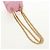 CHANEL Vanity Chain Shoulder Bag Caviar Skin Pink Gold CC Auth hk3887SAM Golden - Ansicht 9