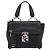 Borsa Miu Miu Matelassé in Pelle 2way Nero Argento Auth 189898SM - vista 13