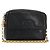 Borsa a spalla a catena CHANEL in pelle caviar nera con CC dorato Auth ka4989V Nero D'oro