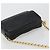 Borsa a spalla a catena CHANEL in pelle caviar nera con CC dorato Auth ka4989V Nero D'oro - vista 6