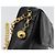 Borsa a spalla a catena CHANEL in pelle caviar nera con CC dorato Auth ka4989V Nero D'oro - vista 9