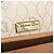 Borsa a tracolla con catena Christian Dior Honeycomb Canvas PVC Beige Oro Auth 190583 D'oro - vista 11