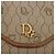 Borsa a tracolla con catena Christian Dior Honeycomb Canvas PVC Beige Oro Auth 190583 D'oro - vista 17